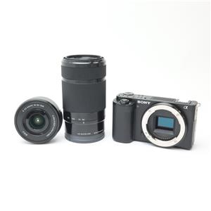 SONY (ソニー) VLOGCAM ZV-E10Y ダブルズームレンズキット ブラック
