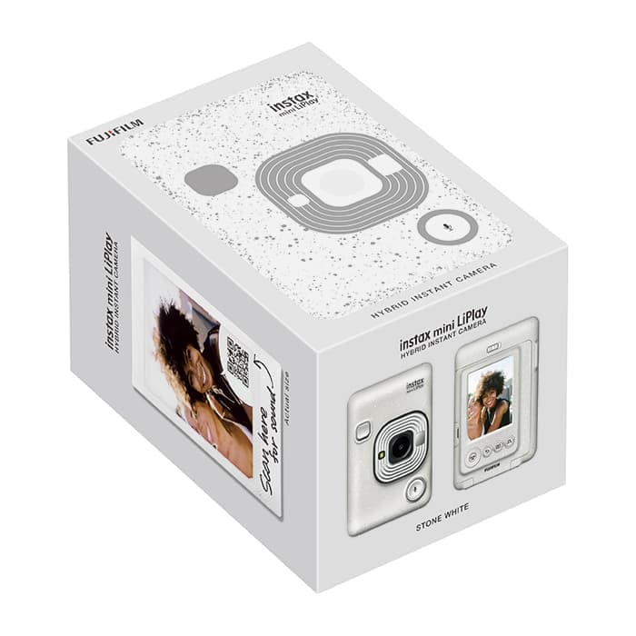 FUJI FILM INSTAX MINI LIPLAY STONE WHITE