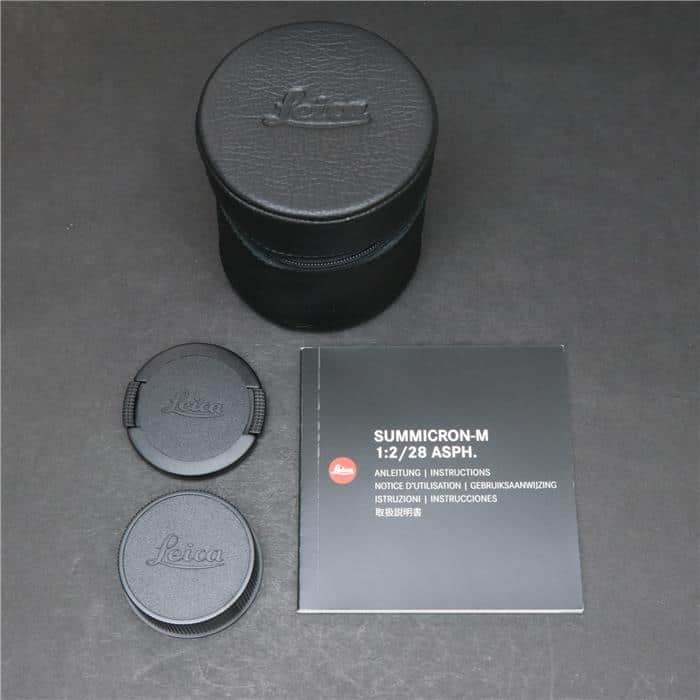 Leica ライカズミクロン M28mm F2.0 ASPH. ブラック