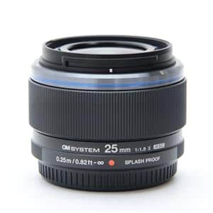 M.ZUIKO DIGITAL 25mm F1.8」「OLYMPUS / OM SYSTEM」「中古商品 M.ZUIKO DIGITAL 25mm F1.8」「OLYMPUS / OM SYSTEM」「中古商品