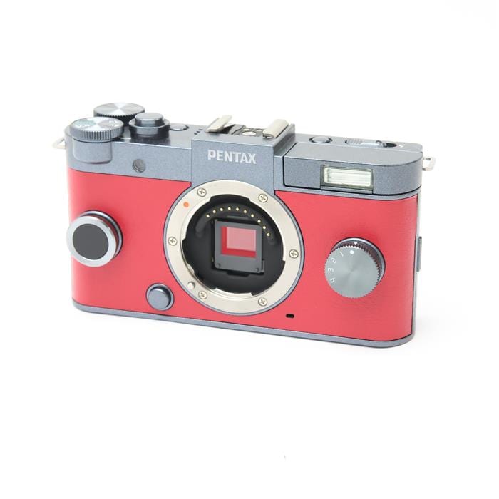 PENTAX - PENTAX Q-S1 ボディ ガンメタル×カーマインレッド 中古)PENTAX (ペンタックス) Q-S1 ボディ ガンメタル×カーマイン