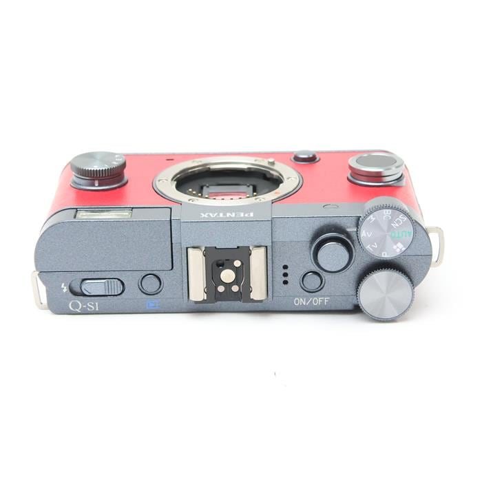 中古)PENTAX (ペンタックス) Q-S1 ボディ ガンメタル×カーマイン
