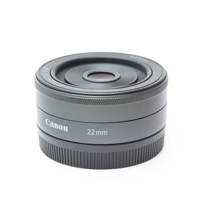中古)Canon (キヤノン) EF-M22mm F2 STM ブラック（商品ID 