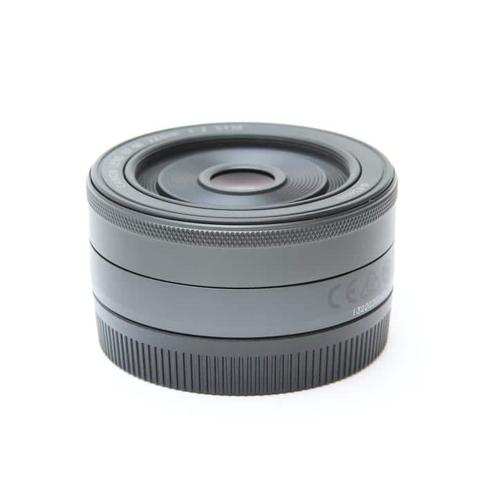 中古)Canon (キヤノン) EF-M22mm F2 STM ブラック（商品ID 