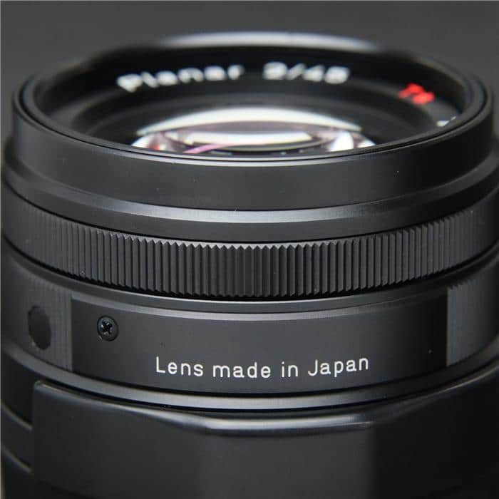 中古)CONTAX (コンタックス) Planar T* 45mm F2 (G) ブラック（商品ID