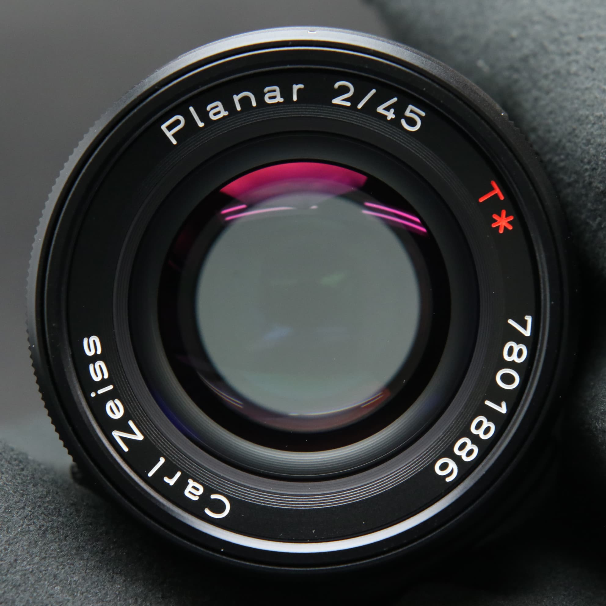 中古)CONTAX (コンタックス) Planar T* 45mm F2 (G) ブラック（商品ID