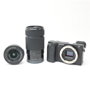 SONY α6400 ダブルズームレンズキット ILCE-6400Y ブラック」の商品