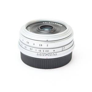 新品)Voigtlander (フォクトレンダー) ULTRON 27mm F2 X-mount（フジ