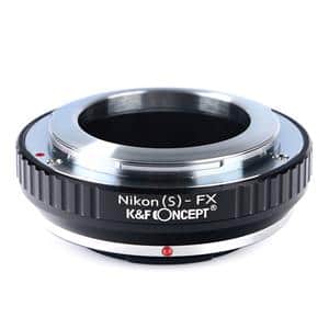 K&F Concept (ケーアンドエフ・コンセプト) マウントアダプター ニコンSレンズ/フジフイルムXボディ用  KF-CNRFX メイン