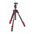 Manfrotto (マンフロット) befree アルミニウム三脚ボール雲台キット MKBFRA4RD-BH レッド