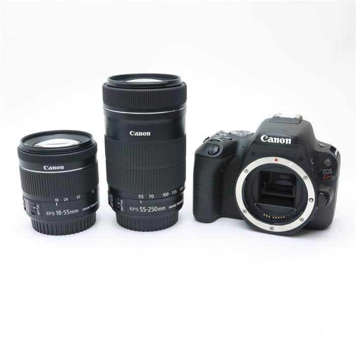 中古)Canon (キヤノン) EOS Kiss X9 ダブルズームキット ブラック 
