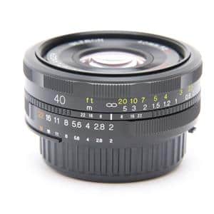 Voigtlander 9/24まで現価格 ULTRON 40mm SL II