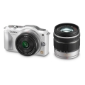 Panasonic (パナソニック) LUMIX GF5 ダブルレンズキット DMC-GF5W-W シェルホワイト