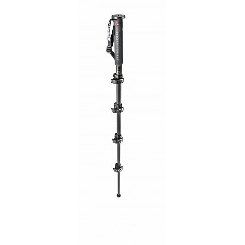 Manfrotto (マンフロット) XPRO monopod+ カーボンファイバー 一脚 5段 MPMXPROC5