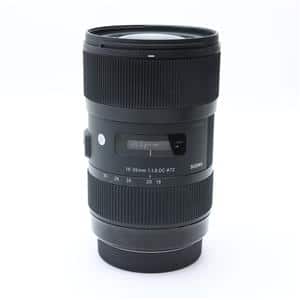 【美品】SIGMA 18-35mmf1.8 dc art フィルター付 ズーム全域F1.8通しで明るい！SIGMAカメラ用ARTレンズ 18-35mm