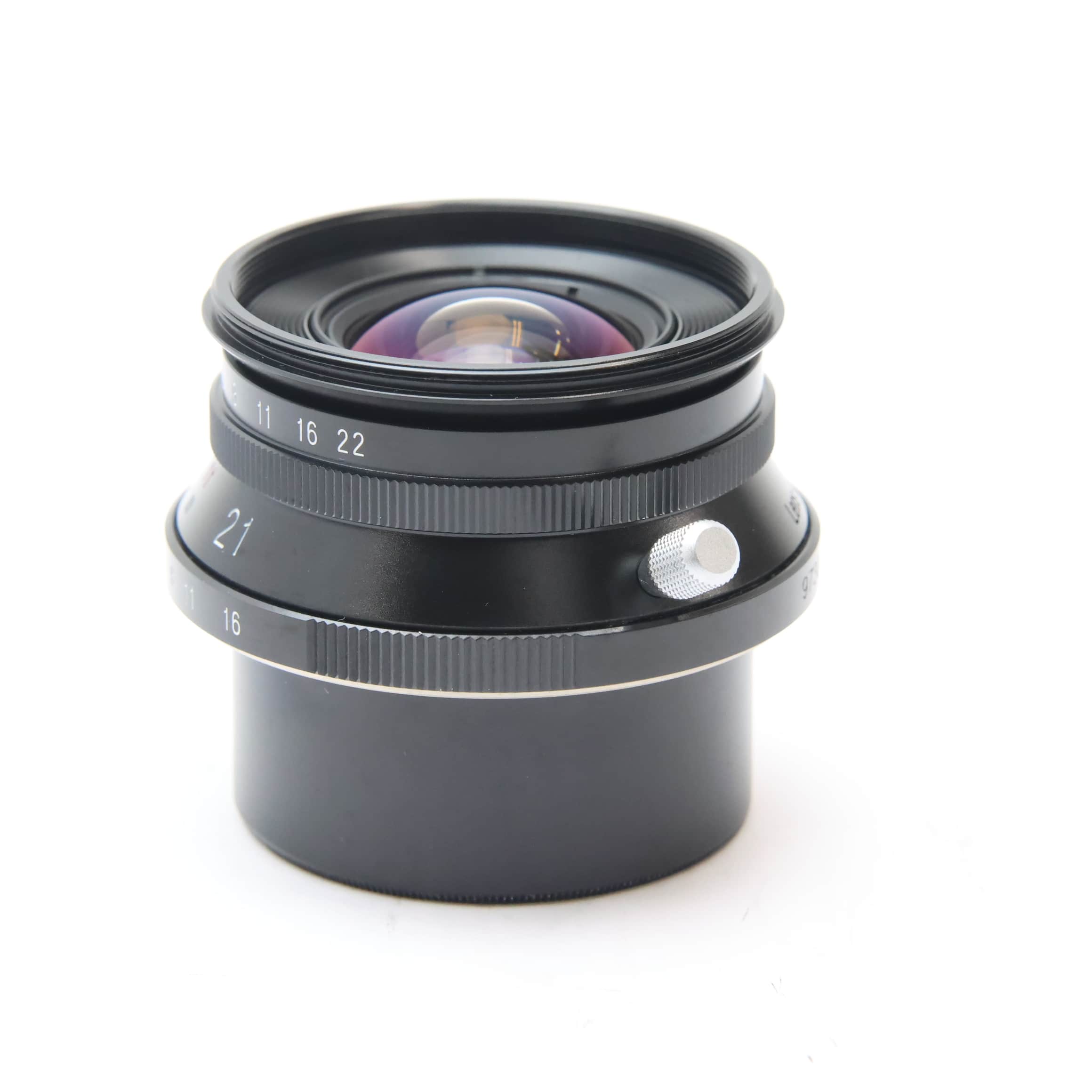 フォクトレンダーカラースコパー　21mm f4(L) 専用ファインダー付 中古)Voigtlander (フォクトレンダー) COLOR SKOPAR 21mm F4 ブラック