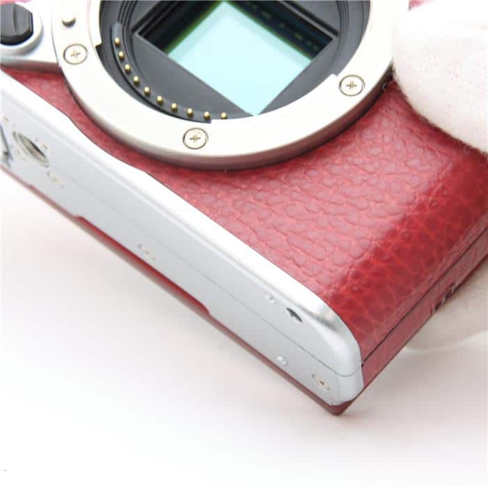 中古)FUJIFILM (フジフイルム) X-A1 ダブルズームレンズキット レッド