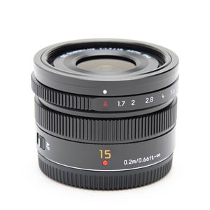 Panasonic LEICA 15mm 2021年7月購入マップカメラ保証付 Panasonic (パナソニック) LEICA DG SUMMILUX 15mm F1.7 ASPH