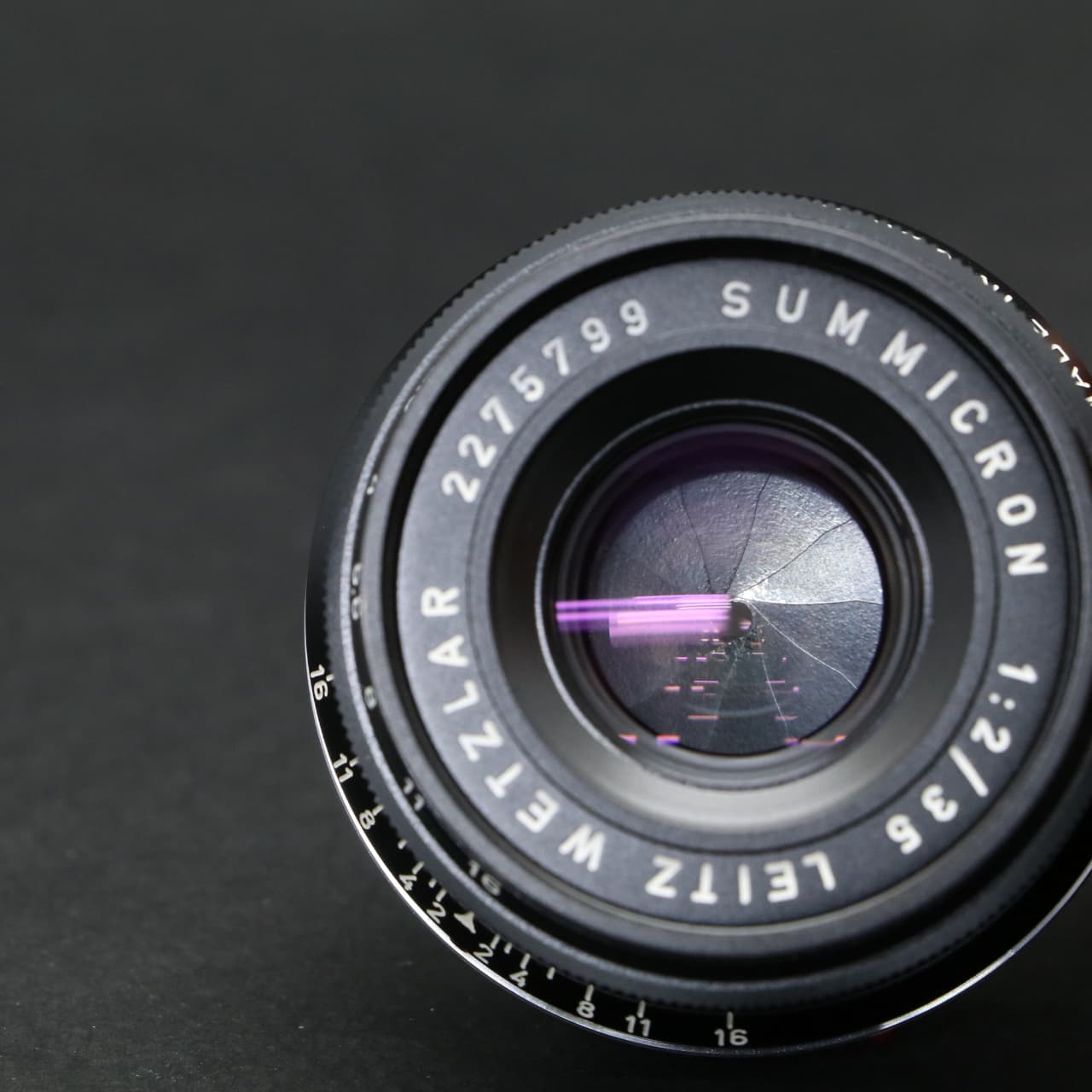 中古)Leica (ライカ) ズミクロン M35mm F2 (8枚玉) ブラッククローム