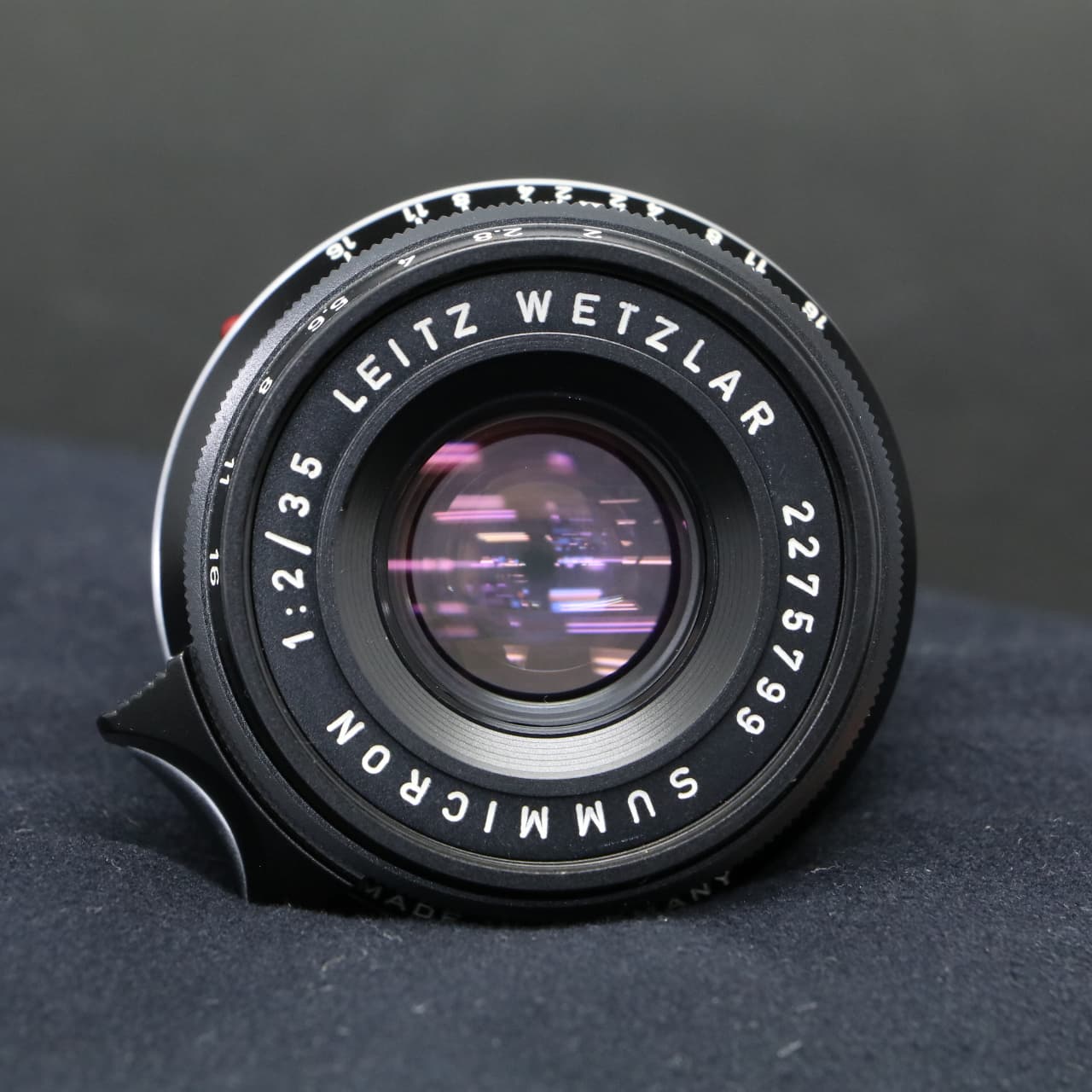 中古)Leica (ライカ) ズミクロン M35mm F2 (8枚玉) ブラッククローム