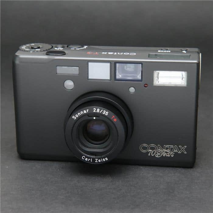中古)CONTAX (コンタックス) T3 70th Anniversary チタンブラック 