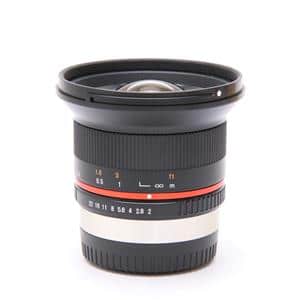 新品)SAMYANG (サムヤン) 12mm F2.0 NCS CS (フジフイルムX用 ...