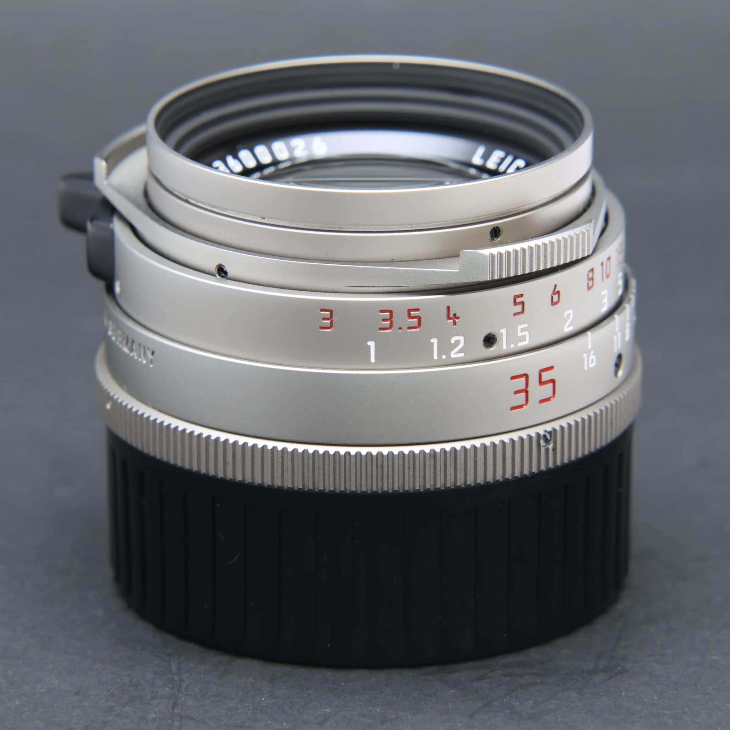 中古)Leica (ライカ) ズミルックス M35mm F1.4 チタン（商品ID 