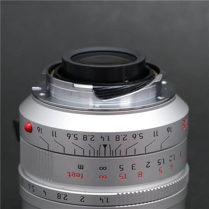 美品 Leica ミラーレスカメラ 28mm シルバー 限定版 中古)Leica (ライカ) ズミルックス M28mm F1.4 ASPH. シルバー（商品ID