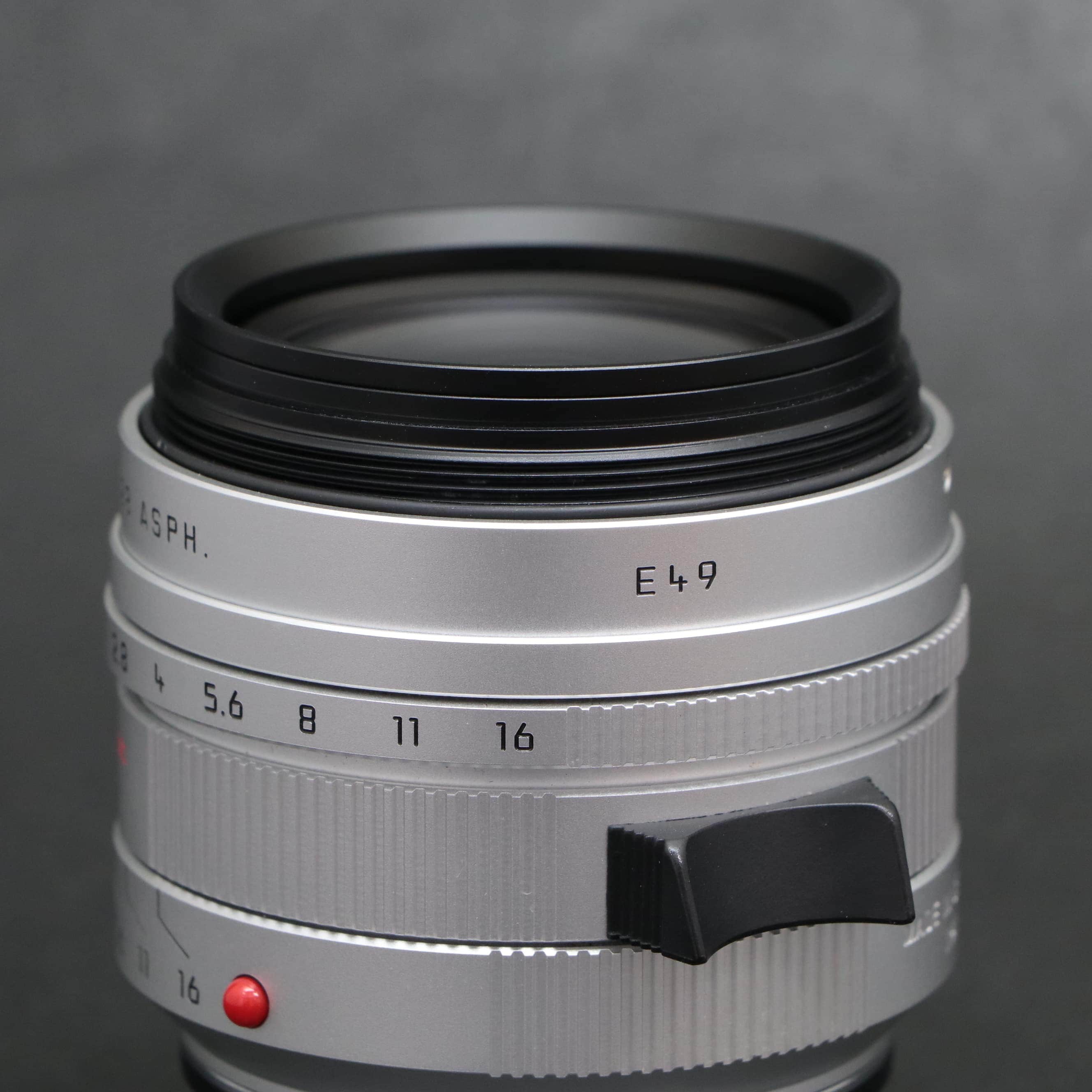 美品 Leica ミラーレスカメラ 28mm シルバー 限定版 中古)Leica (ライカ) ズミルックス M28mm F1.4 ASPH. シルバー（商品ID