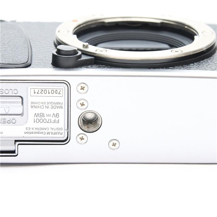 中古)FUJIFILM (フジフイルム) X-E3 ボディ シルバー（商品ID