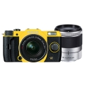 PENTAX (ペンタックス) Q7 ダブルズームキット イエロー