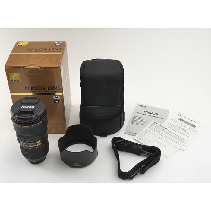NIKON AF-S NIKKOR 24-70mm F2.8 ポーチ、箱付き 新品)Nikon (ニコン) AF-S NIKKOR 24-70mm F2.8E ED VR（商品ID