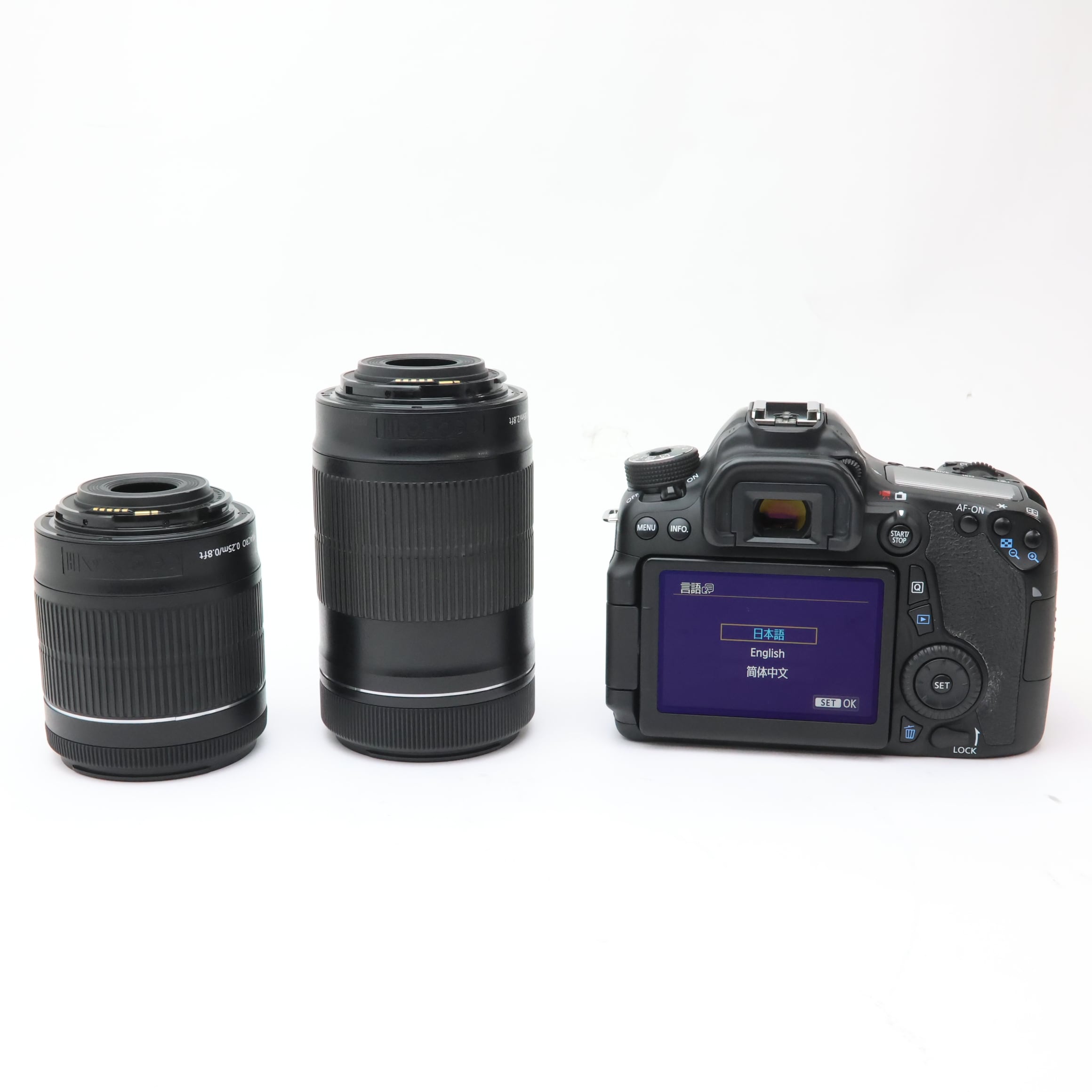 中古)Canon (キヤノン) EOS 70D ダブルズームキット（商品ID