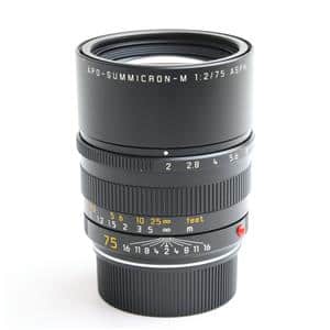 Leica ライカ　アポズミクロン M 75/2 ASPH 新品)Leica (ライカ) アポズミクロン M75mm F2.0 ASPH. (6bit