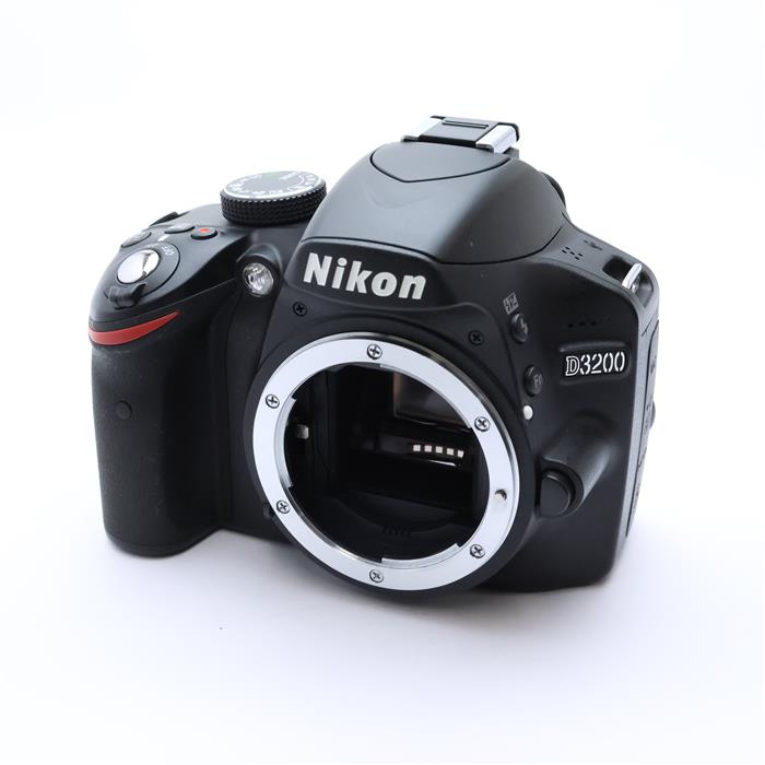 【中古】Nikon ニコン D3200 ブラック デジタル一眼レフカメラ 元箱付き 中古)Nikon (ニコン) D3200ボディ ブラック（商品ID：3717022601234