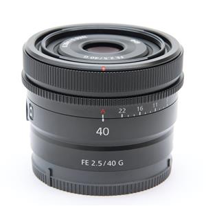 sony (ソニー) fe 40mm f2.5g sel40f25g」の商品検索結果 | デジタル