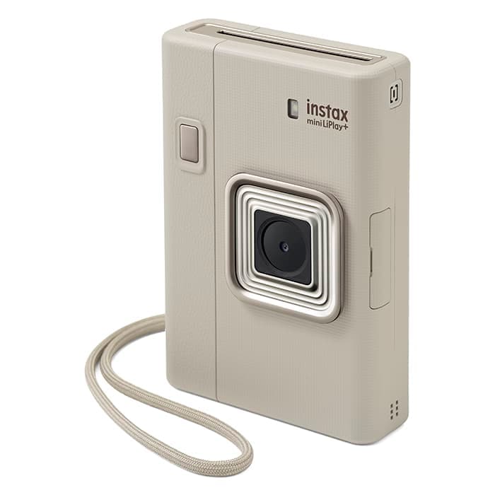 新品)FUJIFILM (フジフイルム) instax mini LiPlay＋ サンドベージュ 