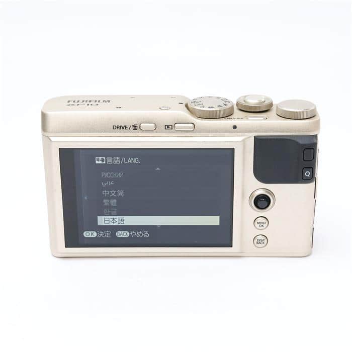 未使用品】富士フイルム デジタルカメラ XF10 シャンパンゴールド