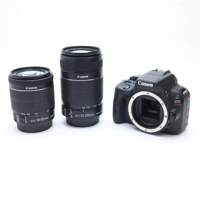 中古)Canon (キヤノン) EOS Kiss X7 ダブルズームキット（商品ID