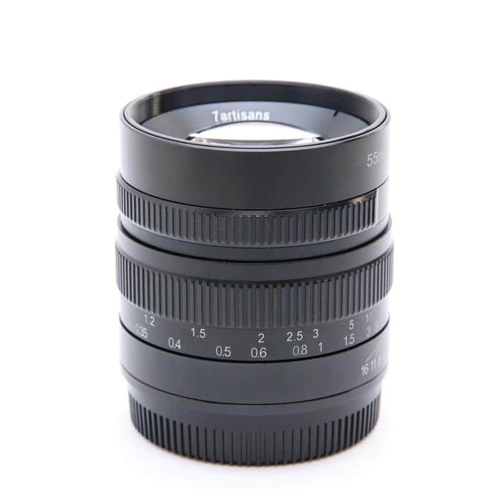 七工匠 7Artisans 55mm F1.4 (ソニーEマウント (APS-C)) シルバー 単