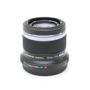 新品)OLYMPUS (オリンパス) M.ZUIKO DIGITAL 45mm F1.8 ブラック（商品