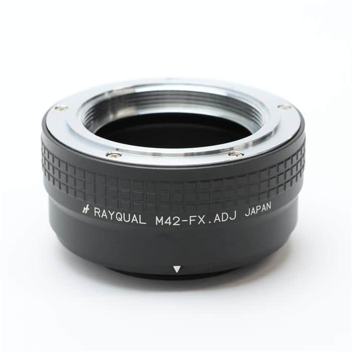 マウントアダプター M42レンズ/フジフイルムXボディ用 M42-FX.ADJ アジャスト機能付