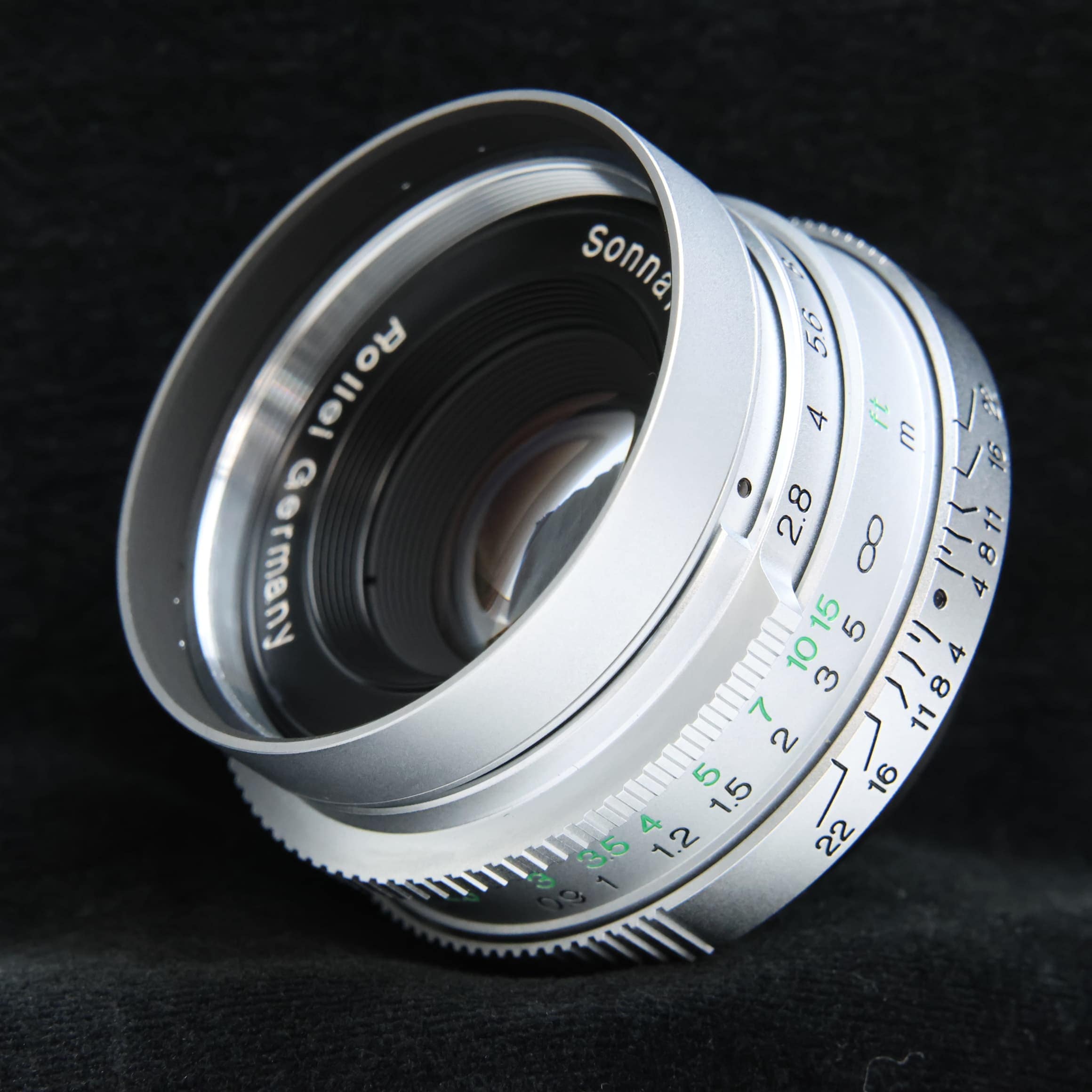 ROLLEI 35S ローライ HFT SONNAR 40mm f2.8 ゾナー ローライ Rollei 35S 40mm F2.8 Rollei 35S ブラウン / Sonnar 40mm F2