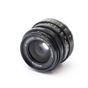 中古)MINOLTA (ミノルタ) Mロッコール M28mm F2.8 (CLE用) *距離計連動