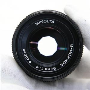1ページ目 | MINOLTA (ミノルタ) Mロッコール 90mm F4 (CLE用 1ページ目 | MINOLTA (ミノルタ) Mロッコール 90mm F4 (CLE用