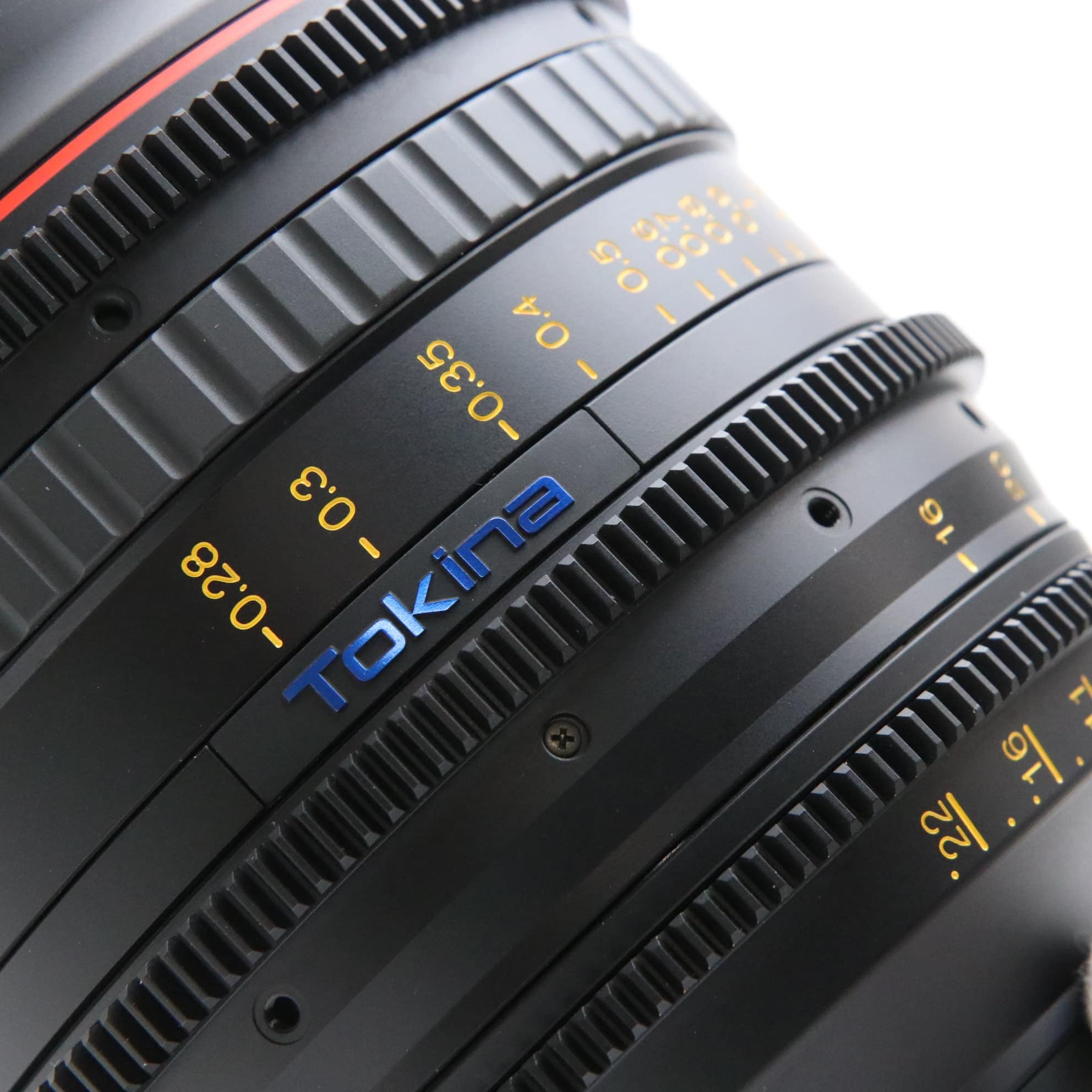 『未使用品』Tokina 16-28mm T3 業務用シネマレンズ 中古)Tokina (トキナー) 16-28mm T3.0 CINEMA LENS（キヤノンEF用