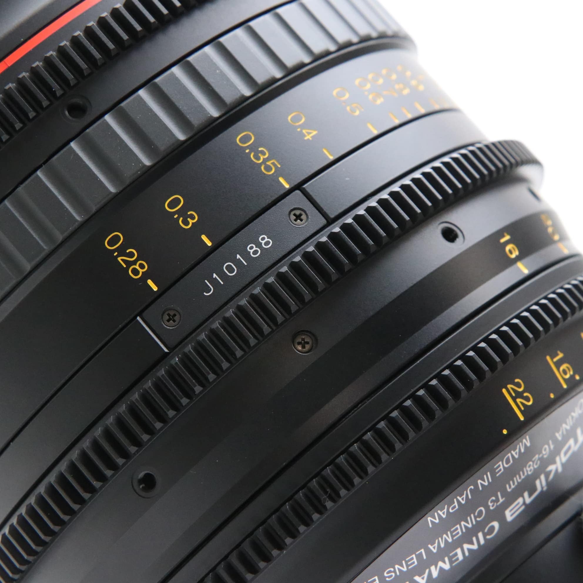 中古)Tokina (トキナー) 16-28mm T3.0 CINEMA LENS（キヤノンEF用