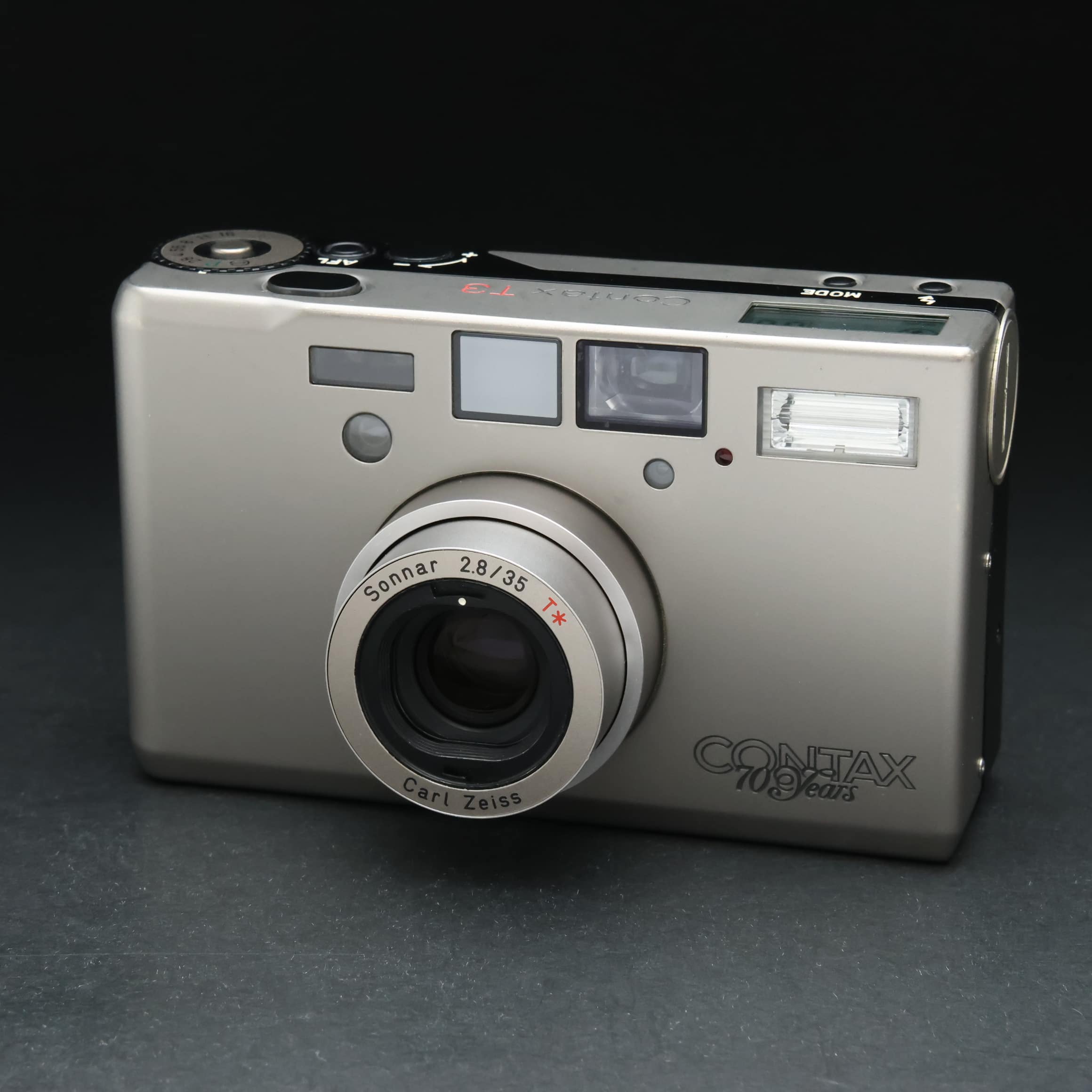 CONTAX T3 チタンシルバー（70Years記念モデル） 中古)CONTAX (コンタックス) T3 70th Anniversary シルバー（商品ID