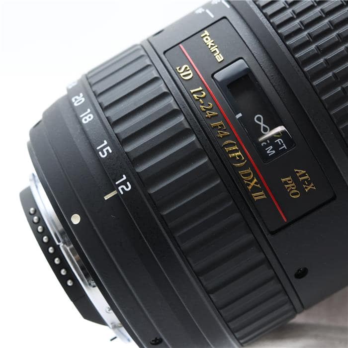 中古)Tokina (トキナー) AT-X 12-24mm F4 (IF) 124 PRO DX II（ニコンF