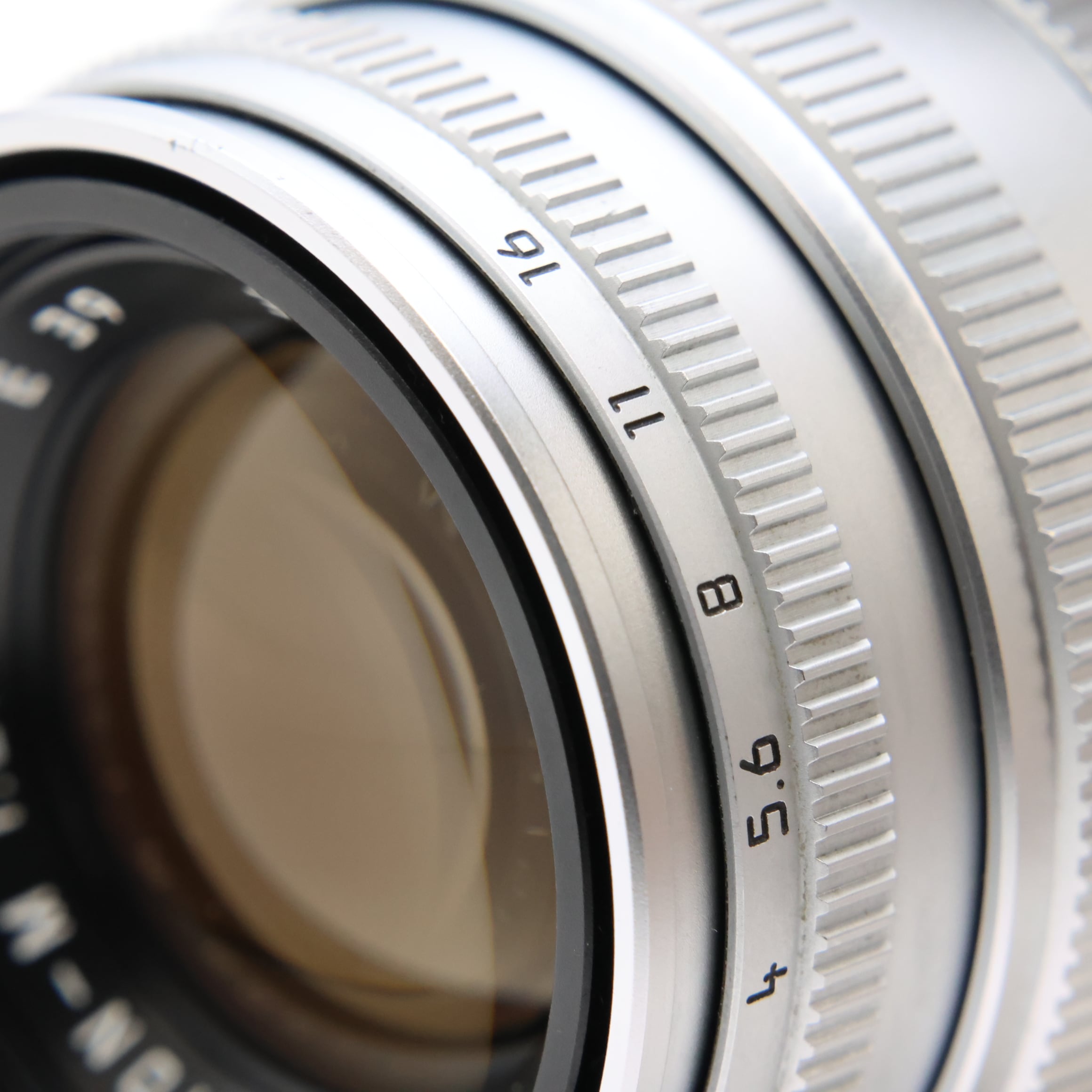中古)Leica (ライカ) ズミクロン M50mm F2 レンズフード組込 シルバー